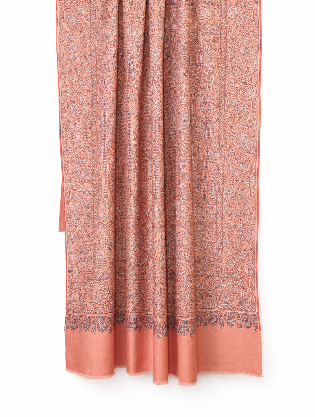 Pashimna shawl hand embroidery